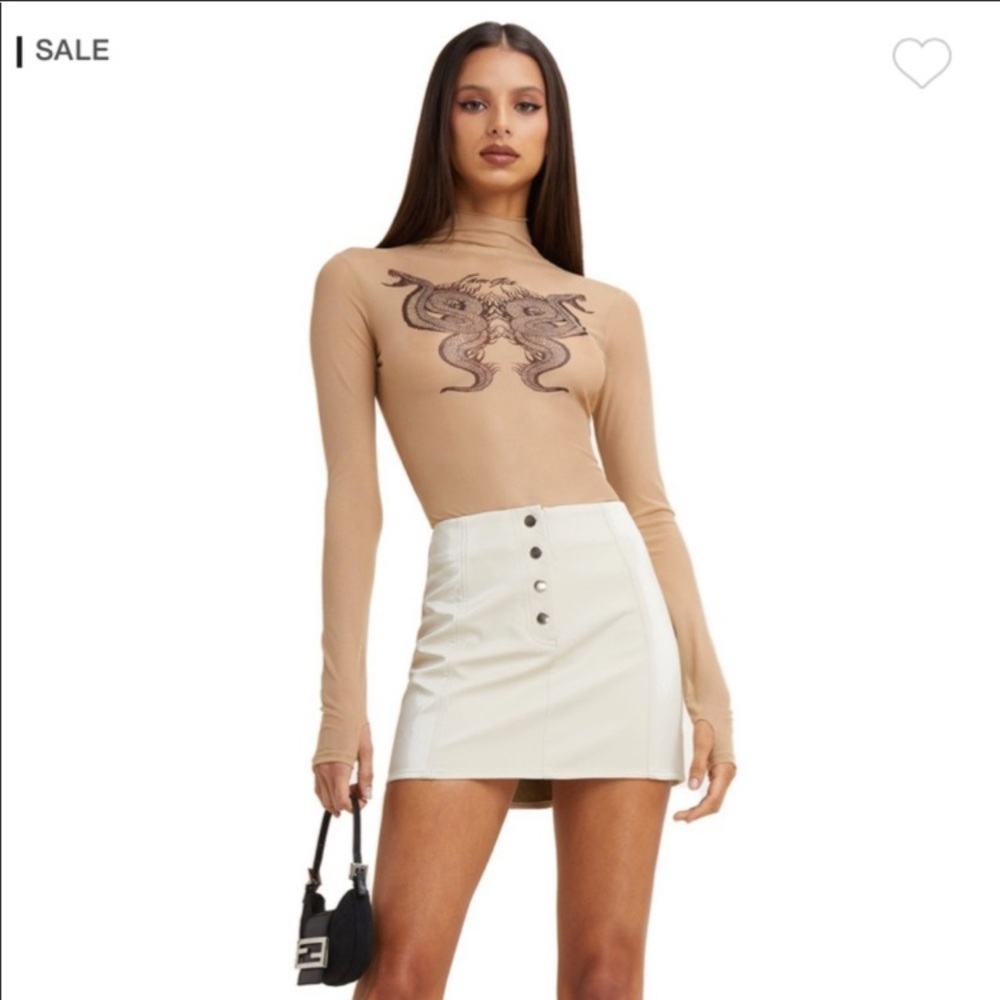 I.AM GIA Castor Skirt NWOT